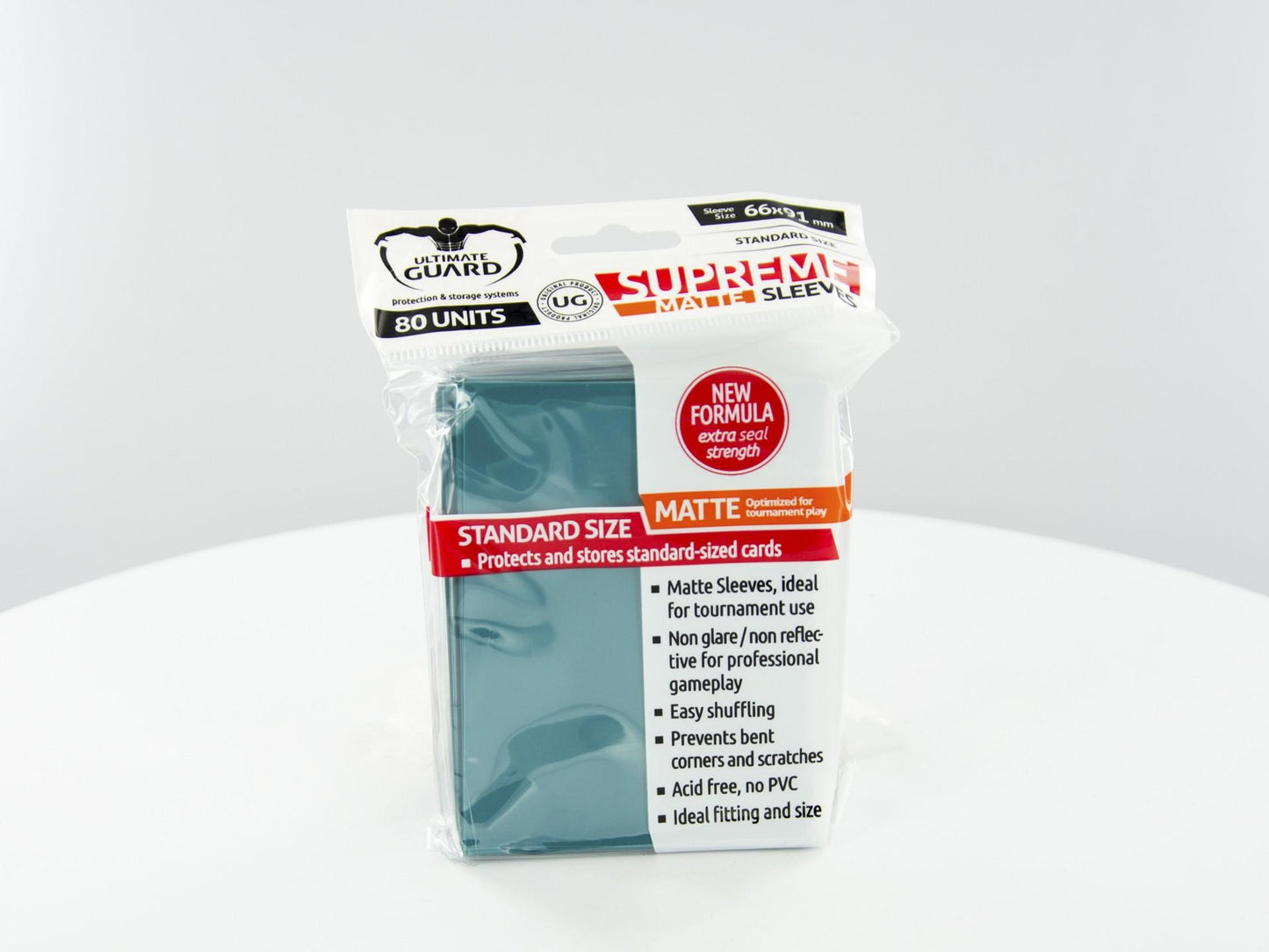 Ultimate Guard - SUPREME SLEEVES MATTE - Standard size - petrol