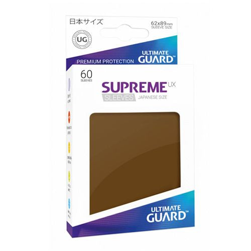 Ultimate Guard - Supreme UX Sleeves Small Size - Brown (60)