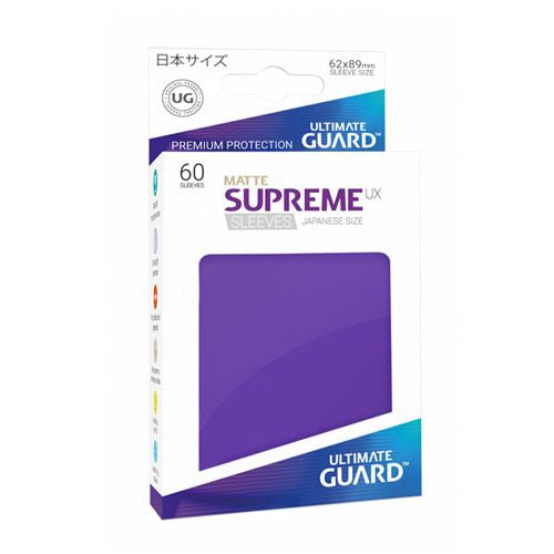 Ultimate Guard - Supreme UX Sleeves Small Size - Matte - Purple (60)