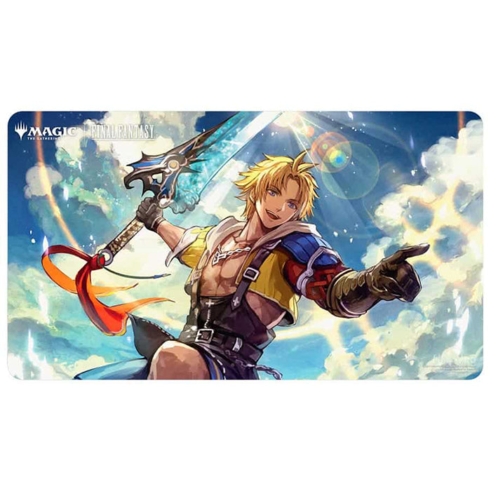 Ultra Pro - Final Fantasy Tidus, Yuna's Guardian Playmat for Magic: The Gathering