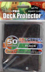 Ultra Pro Deck Protector Spectrum Black (50 ct)