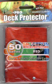 Ultra Pro Deck Protector Spectrum Red (50 ct)