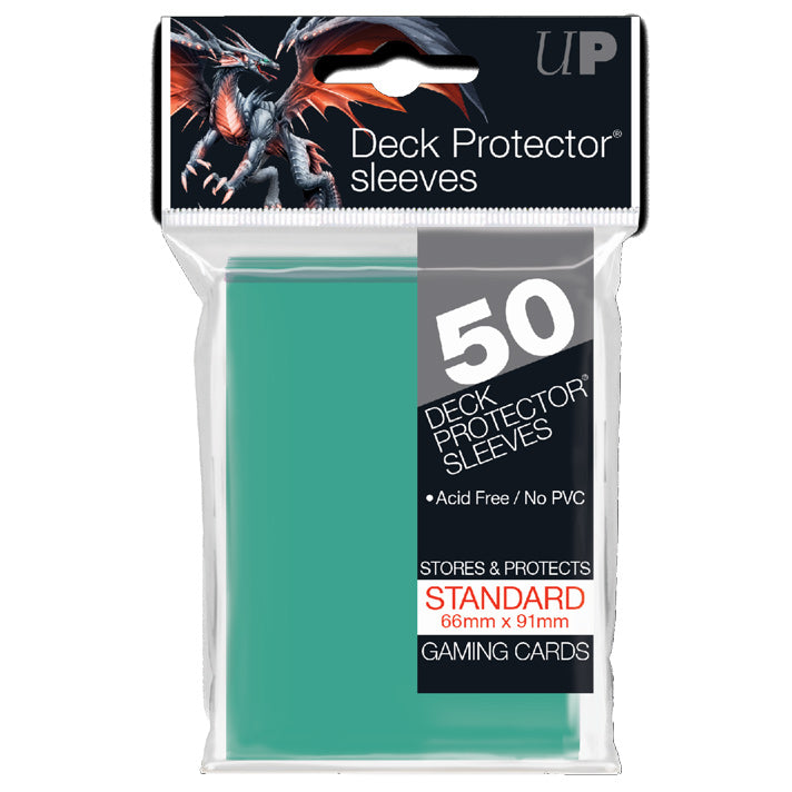 Ultra Pro - 50ct Aqua Standard Deck Protector Sleeves
