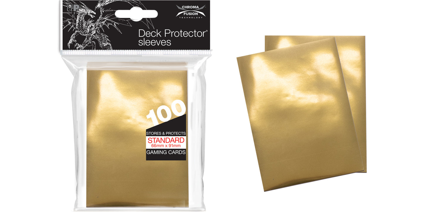 Ultra Pro - Metallic Vintage Gold Deck Protector Sleeves
