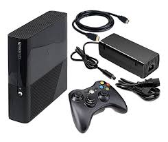 Xbox 360 Model E edition + wired controller (black)