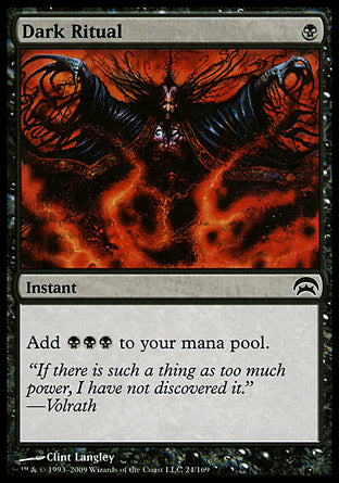 Dark Ritual (Planechase) Light Play