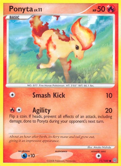 Ponyta (Stormfront) Medium Play