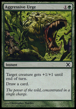 Aggressive Urge (10th Edition) Light Play