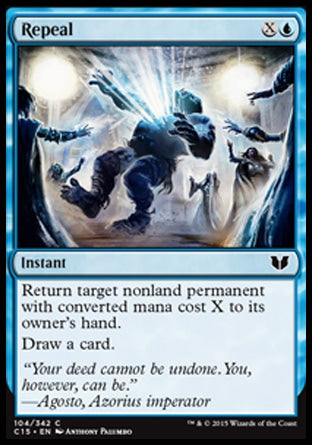 Repeal (Commander 2015) Heavy Play