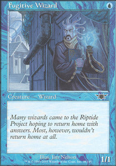 Fugitive Wizard (Legions) Light Play
