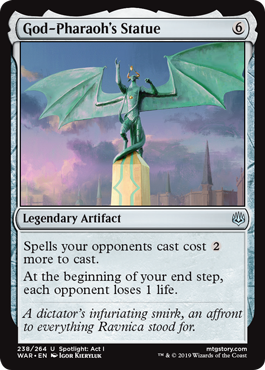 God-Pharaoh's Statue (War of the Spark) Light Play