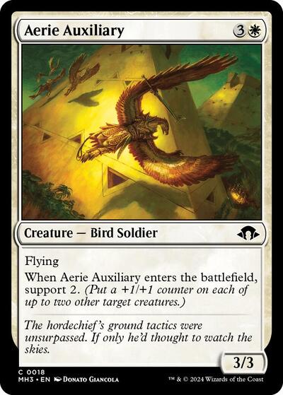 Aerie Auxiliary (Modern Horizons 3) Light Play