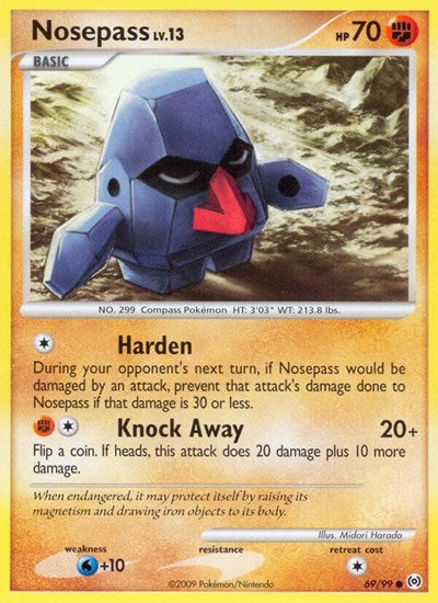 Nosepass (Arceus) Light Play