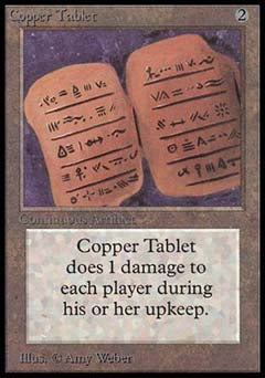 Copper Tablet (Beta) Heavy Play