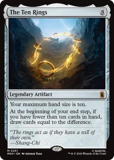 The Ten Rings (Marvel Super Heroes) Light Play Foil