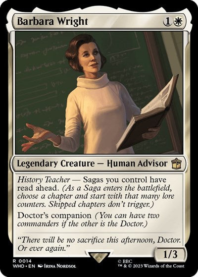 Barbara Wright (Universes Beyond: Doctor Who) Light Play