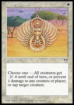 Ivory Charm (Mirage) Light Play