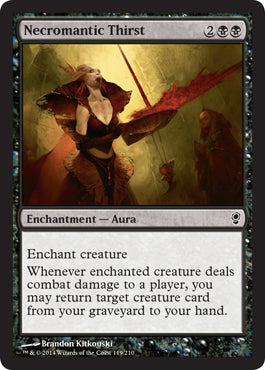 Necromantic Thirst (Conspiracy) Light Play