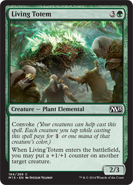Living Totem (Magic 2015 Core Set) Light Play