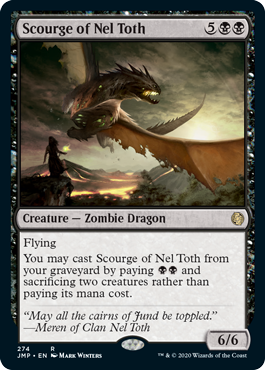 Scourge of Nel Toth (Jumpstart) Light Play