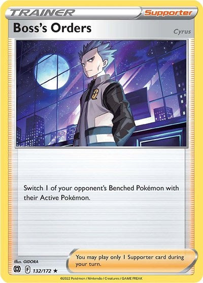 Boss's Orders (SWSH09: Brilliant Stars) Light Play Holofoil