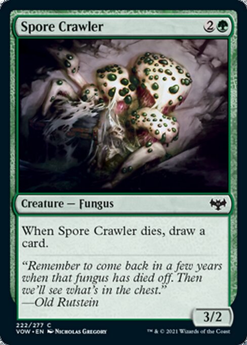 Spore Crawler (Innistrad: Crimson Vow) Light Play