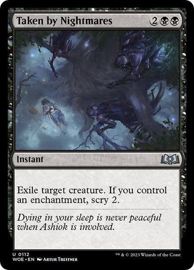 Taken by Nightmares (Wilds of Eldraine) Light Play