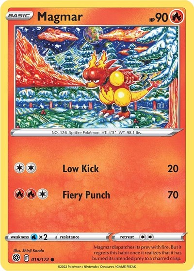 Magmar (SWSH09: Brilliant Stars) Light Play