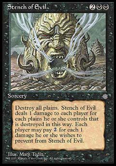 Stench of Evil (Ice Age) Light Play