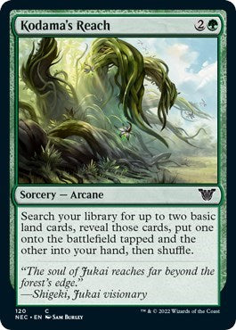 Kodama's Reach (Commander: Kamigawa: Neon Dynasty) Light Play