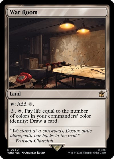 War Room (Universes Beyond: Doctor Who) Light Play