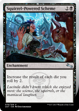 Squirrel-Powered Scheme (Unstable) Light Play