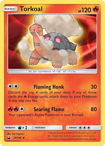 Torkoal (SM - Celestial Storm) Light Play