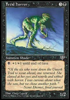 Fetid Horror (Mirage) Light Play