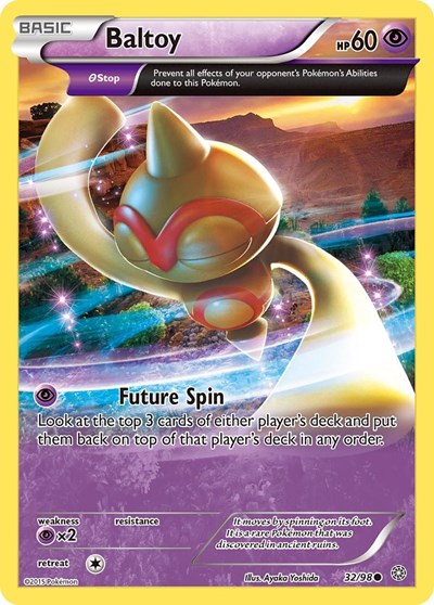 Baltoy (32) (XY - Ancient Origins) Medium Play Reverse Holofoil