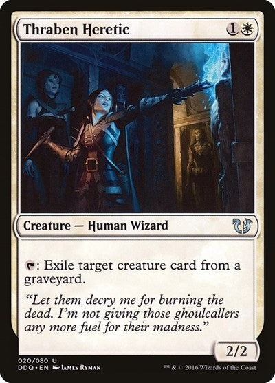 Thraben Heretic (Duel Decks: Blessed vs Cursed) Light Play