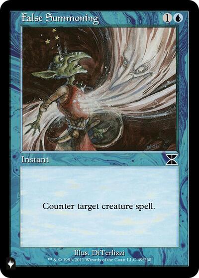 False Summoning (The List) Light Play