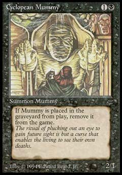 Cyclopean Mummy (Legends) Damaged / Poor