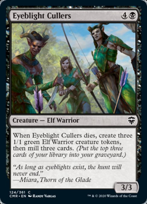 Eyeblight Cullers (Commander Legends) Light Play