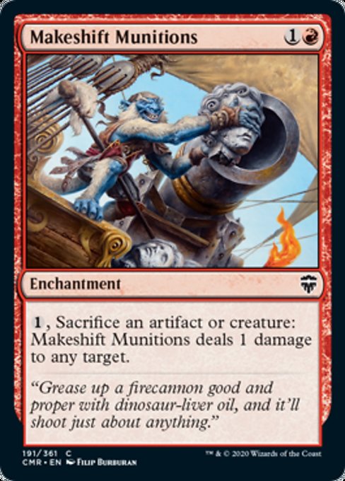 Makeshift Munitions (Commander Legends) Light Play Foil