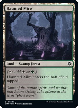 Haunted Mire (Dominaria United) Light Play Foil