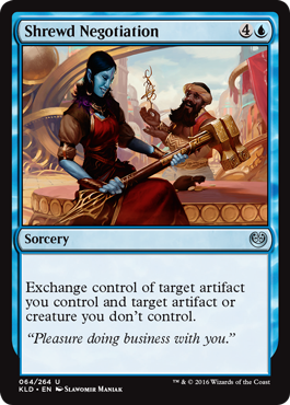Shrewd Negotiation (Kaladesh) Light Play