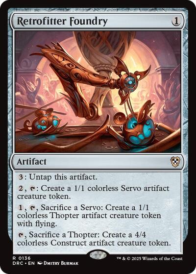 Retrofitter Foundry (Commander: Aetherdrift) Medium Play