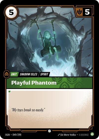Playful Phantom (Origins) Light Play