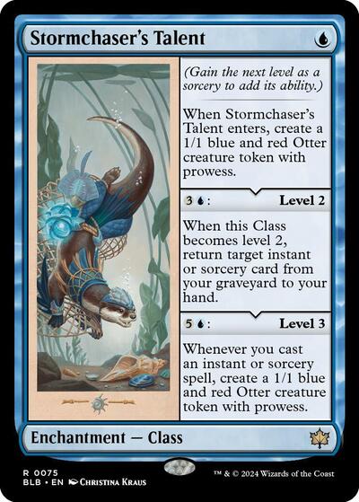Stormchaser's Talent (Bloomburrow) Near Mint Foil