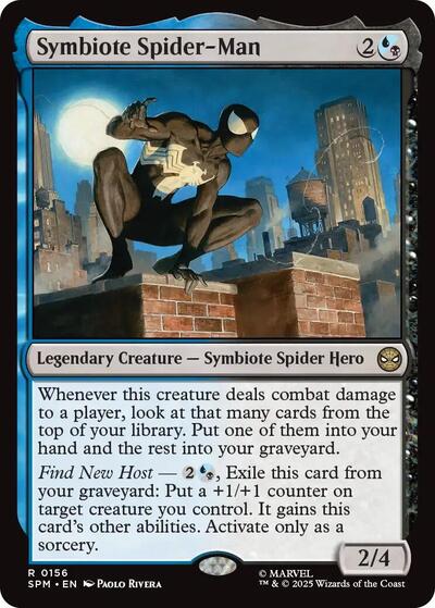 Symbiote Spider-Man (Marvel's Spider-Man) Light Play Foil
