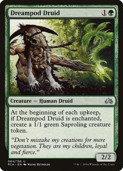 Dreampod Druid (Planechase Anthology) Light Play