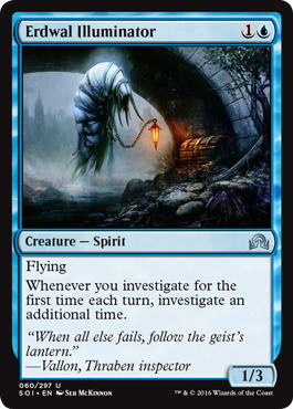 Erdwal Illuminator (Shadows Over Innistrad) Light Play Foil
