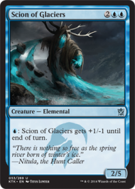 Scion of Glaciers (Khans of Tarkir) Light Play
