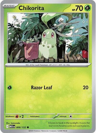 Chikorita (ME01: Mega Evolution) Light Play